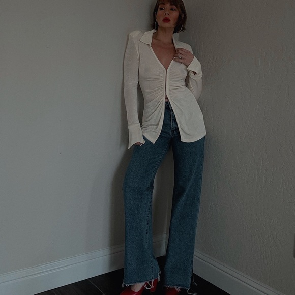 Slinky split hem top - Picture 8 of 8